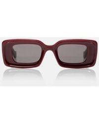 Loewe - Anagram Rectangular Sunglasses - Lyst
