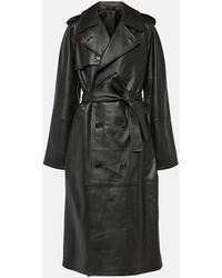 Wardrobe NYC - Leather Trench Coat - Lyst
