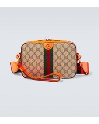 Gucci - Ophidia Small GG Canvas Crossbody Bag - Lyst