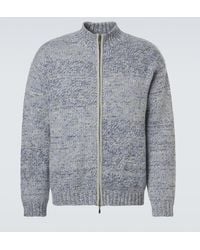 LeKasha - Lamdu Cashmere Zip-Up Cardigan - Lyst