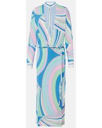 PUCCI - Layered Belted Printed Tunic - Lyst