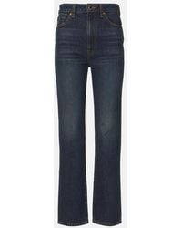 KHAITE - Abigail High-Rise Straight Jeans - Lyst