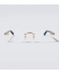 Cartier - Signature C De Cartier Rectangular Glasses - Lyst