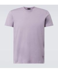 Tom Ford - T-Shirt Aus Baumwoll-Jersey - Lyst