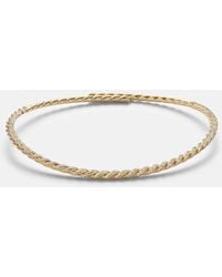 David Yurman - Sculpted Cable Flex 18Kt Choker With Diamonds - Lyst