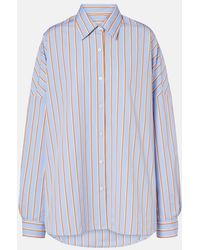 Dries Van Noten - Striped Cotton Shirt - Lyst
