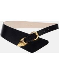DEHANCHE - Alcott Asymmetric Leather Belt - Lyst