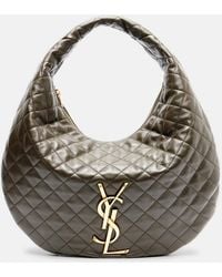 Saint Laurent - Icare Medium Quilted Leather Shoulder Bag - Lyst