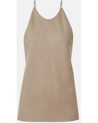 Calvin Klein - Erin Wool-Blend Top - Lyst
