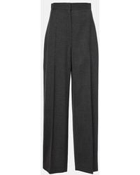 The Row - Weite Hose Gordon Aus Schurwolle - Lyst