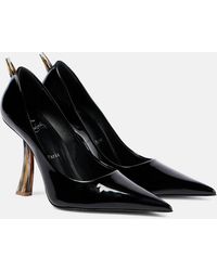 Christian Louboutin - Kate Clawmax 100 Patent Leather Pumps - Lyst
