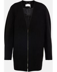Chloé - Mantel Aus Einem Wollgemisch - Lyst