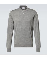 Lardini - Polopullover Aus Wolle, Seide Und Kaschmir - Lyst