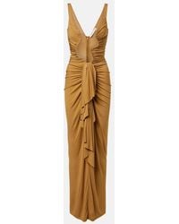 Christopher Esber - Salacia Cutout Draped Maxi Dress - Lyst