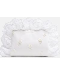 Simone Rocha - Clutch Pillowcase Con Volant - Lyst