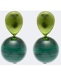 Jennifer Behr - Allison Embellished Drop Earrings - Lyst