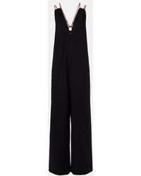 Plan C - Cotton Crepe Jumpsuit - Lyst