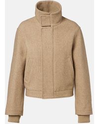 Victoria Beckham - Wool-Blend Jacket - Lyst