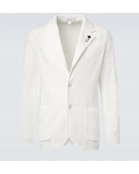 Lardini - Cotton Blazer - Lyst