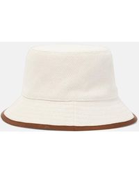 Gucci - Sombrero de pescador de lona con logo - Lyst