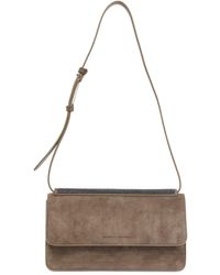 Womens Bags Crossbody bags and purses Natural Brunello Cucinelli Leather Cross-body Bag in Beige 