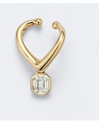 SHAY - Zar 18Kt Single Ear Cuff With Diamond - Lyst