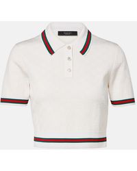 Gucci - Gg Jacquard Polo Shirt - Lyst