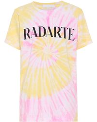 Rodarte Radarte Tie-dye T-shirt - Orange