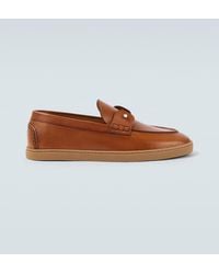 Christian Louboutin - Nauticos Chambeliboat De Piel - Lyst