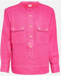 Isabel Marant - Tecoyo Silk Top - Lyst