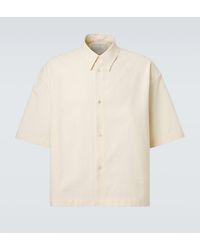 Studio Nicholson - Sanko Cotton And Linen Shirt - Lyst