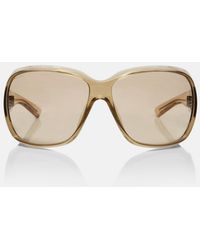 Gucci - Gafas De Sol Cuadradas Script - Lyst
