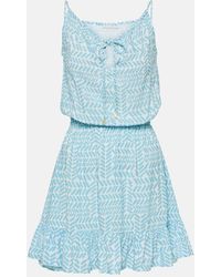 Heidi Klein - Bedrucktes Minikleid Zanzibar - Lyst