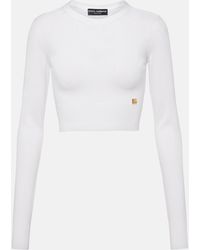 Dolce & Gabbana - Silk-blend Sweater - Lyst