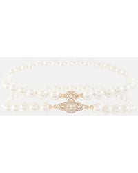 Vivienne Westwood - Choker Graziella Mit Zierperlen - Lyst