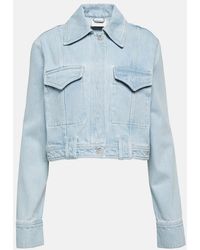 Nanushka - Verena Denim Jacket - Lyst