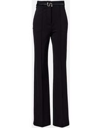 Sportmax - Pantalones Flared Texas De Tiro Alto - Lyst
