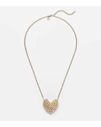 Sydney Evan - Heart Large 14Kt Pendant Necklace With Diamonds - Lyst