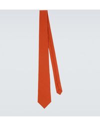 Saint Laurent - Silk Tie - Lyst