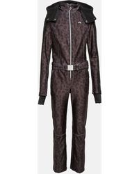 Jet Set - Magic Ghoster Leopard-print Ski Suit - Lyst
