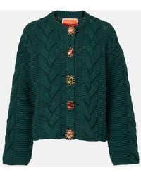 La DoubleJ - Cardigan Portrait Aus Strick - Lyst