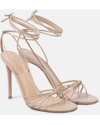 Gianvito Rossi - Strappy 105 Leather Sandals - Lyst