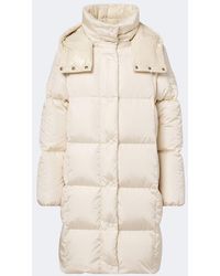 Moncler - Litte Hooded Down Coat - Lyst