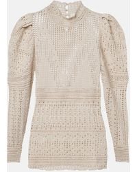 Isabel Marant - Dahara Open-Knit Sweater - Lyst