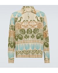 Bode - Camicia Tulipa Con Stampa - Lyst