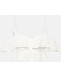 Isabel Marant - Eliani Cropped Top - Lyst