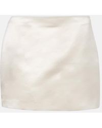 Lisa Yang - Silk Miniskirt - Lyst