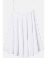 Jacquemus - Voile Open-Back Jersey Top - Lyst