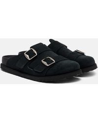 Birkenstock - 222 West Suede Clogs - Lyst