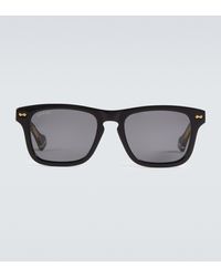 Gucci Eckige Sonnenbrille - Braun